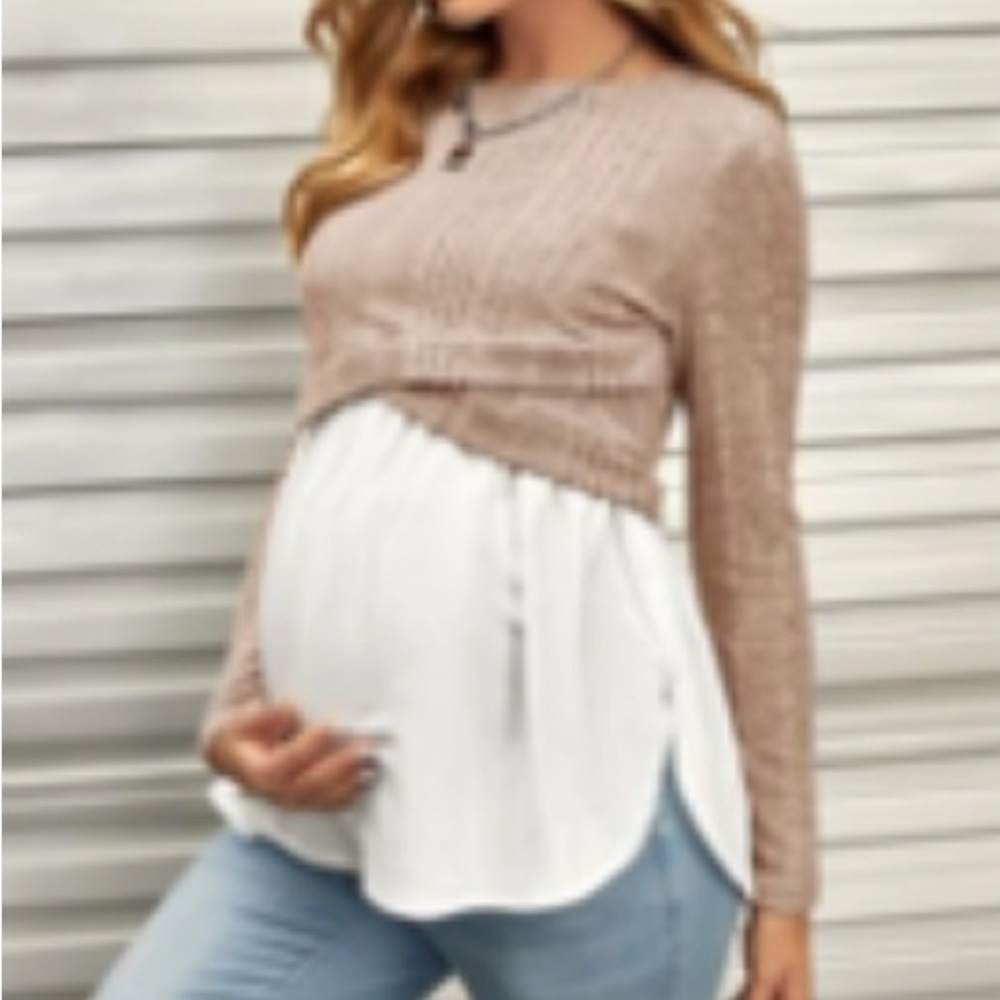 SHEIN maternity & nursing top